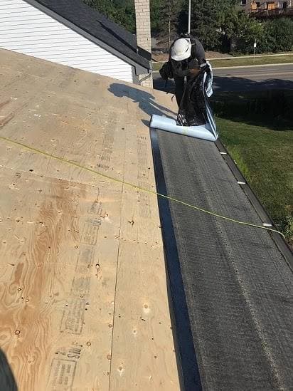 Underlayment installation